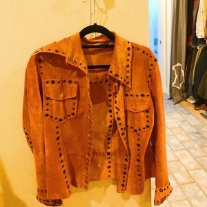 Essendi suede jacket size 3 (small women’s)